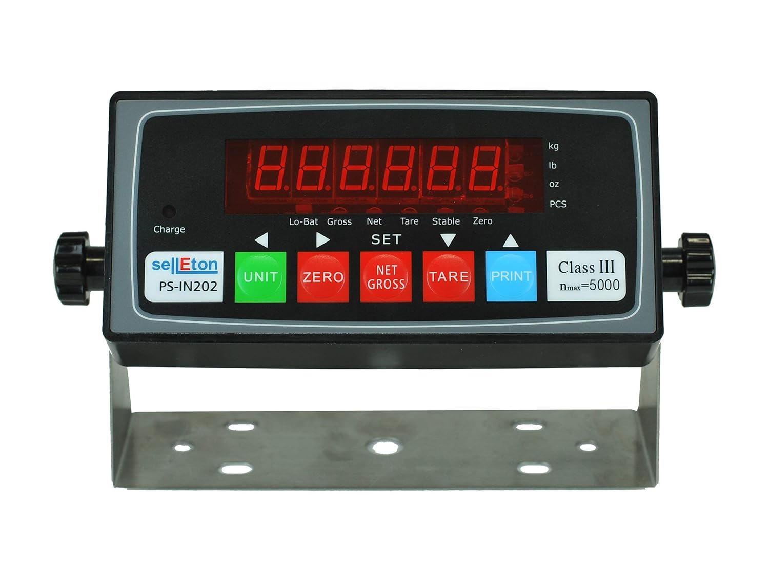 SellEton PS-IN202 LED NTEP Legal for Trade Indicator | Compatible with Any Floor Scale
