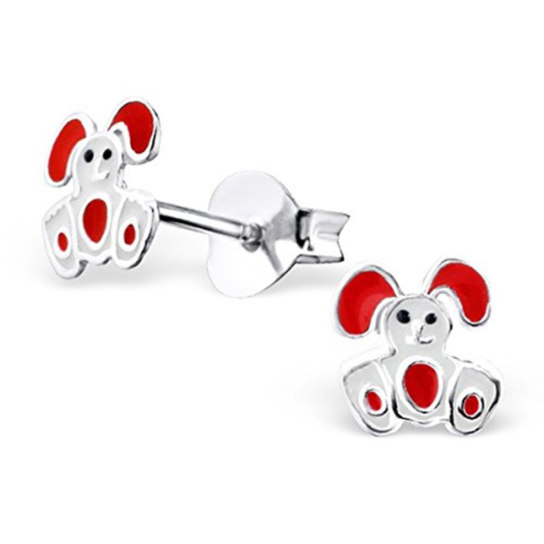Katy Craig Orecchini Coniglietto In Argento 925 – Piccoli E Delicati – Idea Regalo