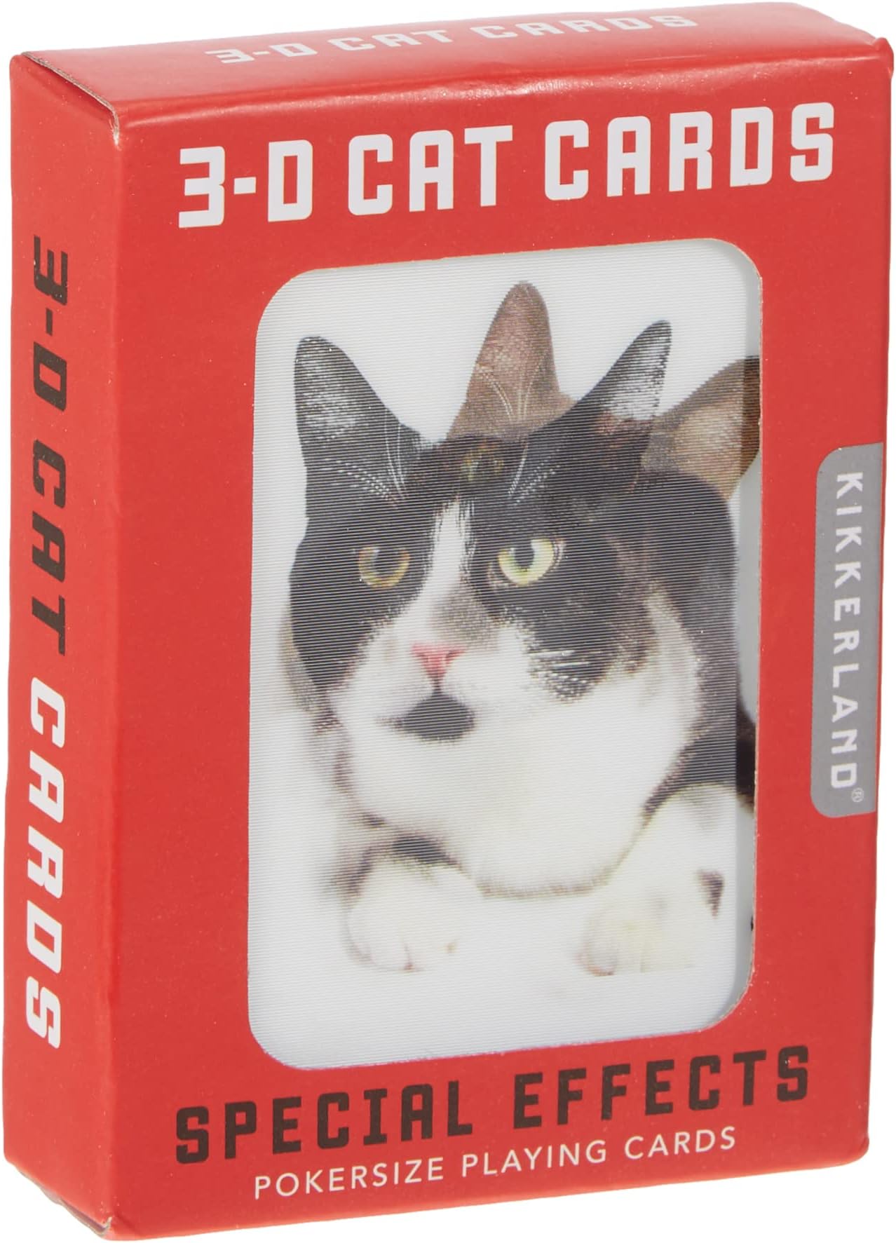 KIKKERLAND Cats 3D Playing Cards