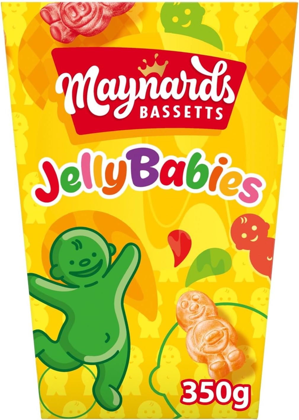 Jelly Babies Sweets, Soft Fruity Jelly Candies, 350 g Sharing Box (Pack of 1)