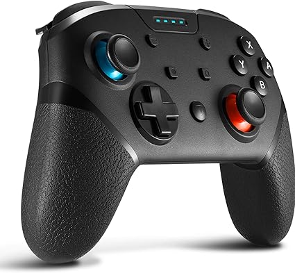 Amazon Co Jp Switch コントローラー 最新 Bluetooth接続 Turbo連射機能付き 無線 小型6軸ジャイロセンサー搭載 スイッチコントローラー Hd振動 ジャイロセンサー スイッチの全てシステムに対応 Switch 対応 日本語取扱説明書 ゲーム