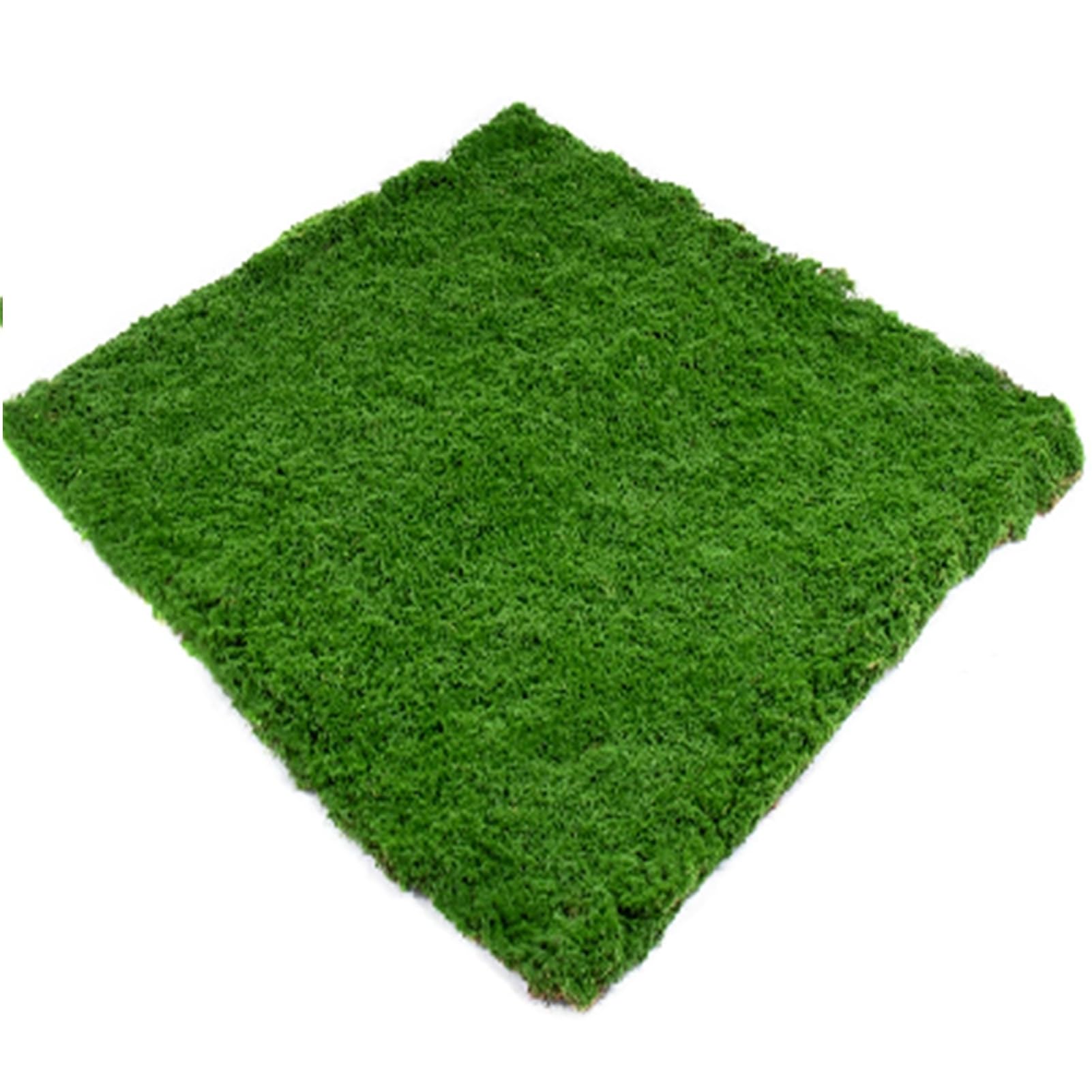 Tapis de mousse artificielle verte réaliste et réutilisable pour décors événementiels