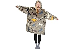 Cozy Fleece Horse Slippers Keep Your Feet Toasty