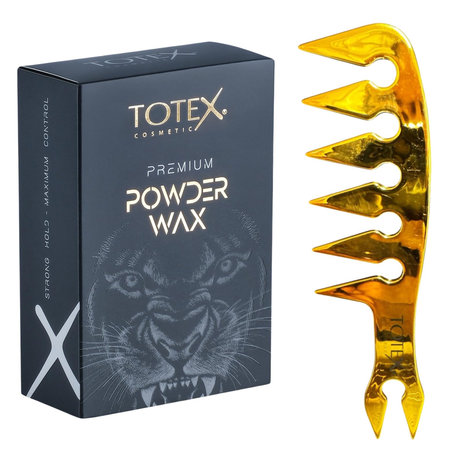 Totex Premium Hair Styling Powder Wax 20g, Pre Gold No3, 20 g (Pack of 1)
