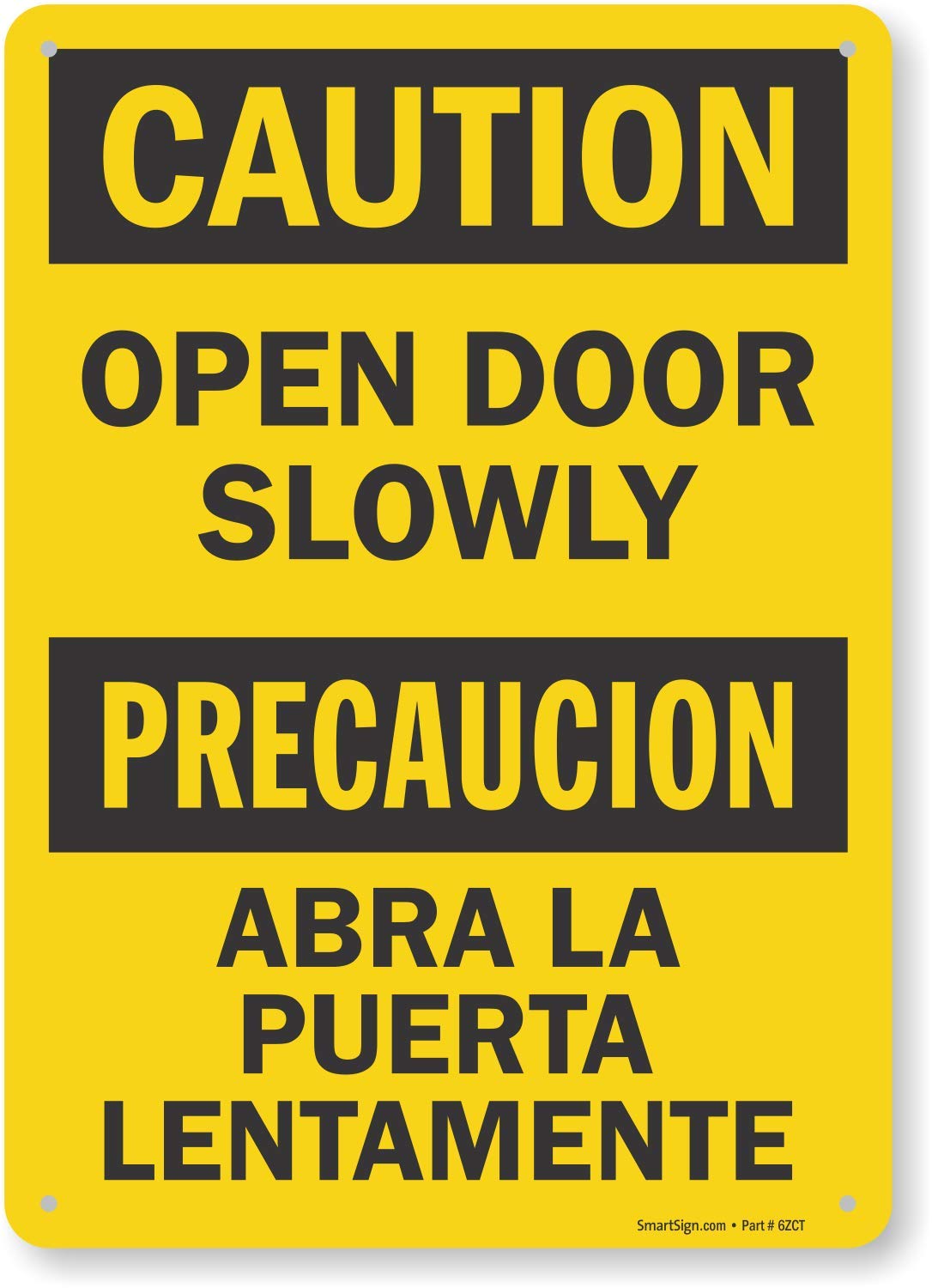 SmartSign Danger - Follow Confined Space Entry Procedure Label | 10 SmartSign Danger - Follow Confined Space Entry Procedure Label | 10