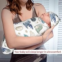 Vista 5 de Manta de dragón con sombrero para bebé, diseño de dragón