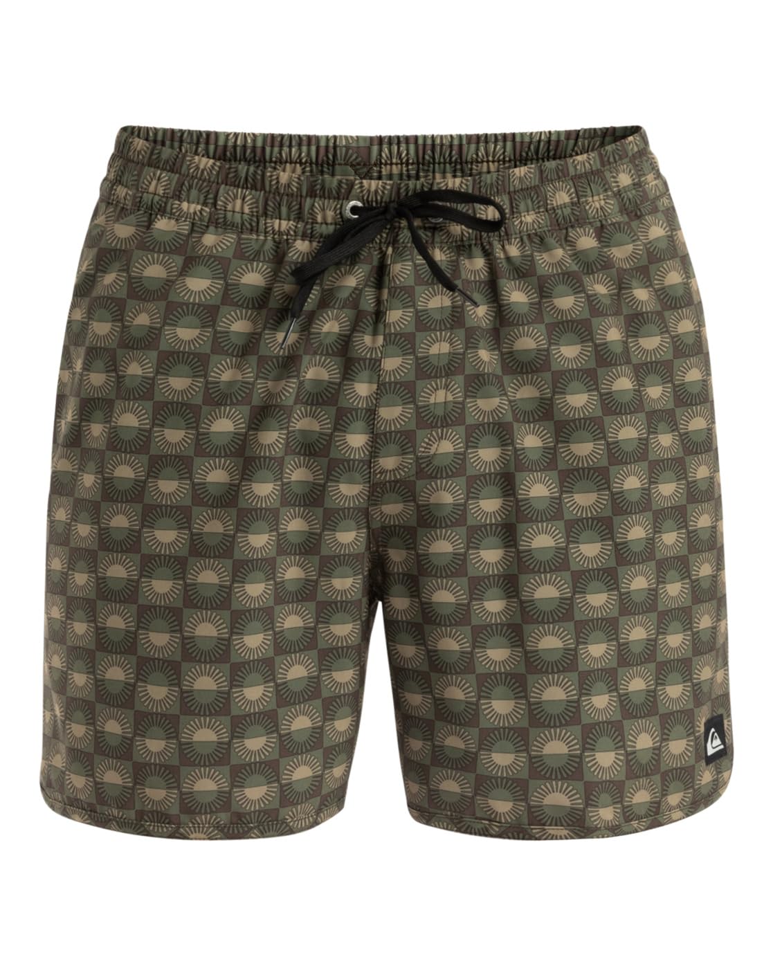 Quiksilver Boardshorts SURFSILK Scallop Volley 16 Men Brown XS