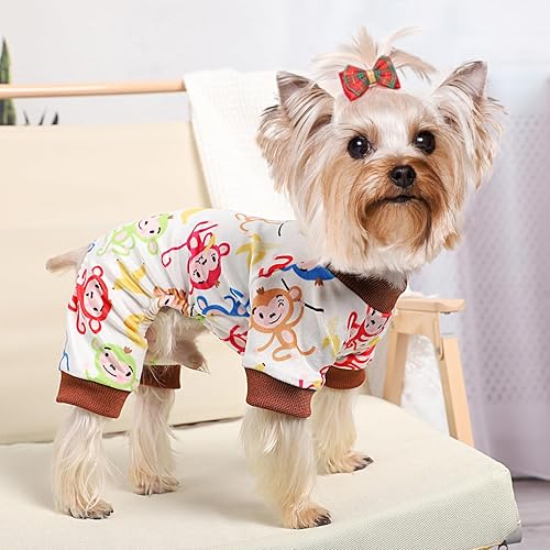 Miniatura 7 de Ropa para cachorros, suéter de chihuahua, pijama de forro polar suave para perros, ropa para perros pequeños, niños y niñas, lindos suéteres para