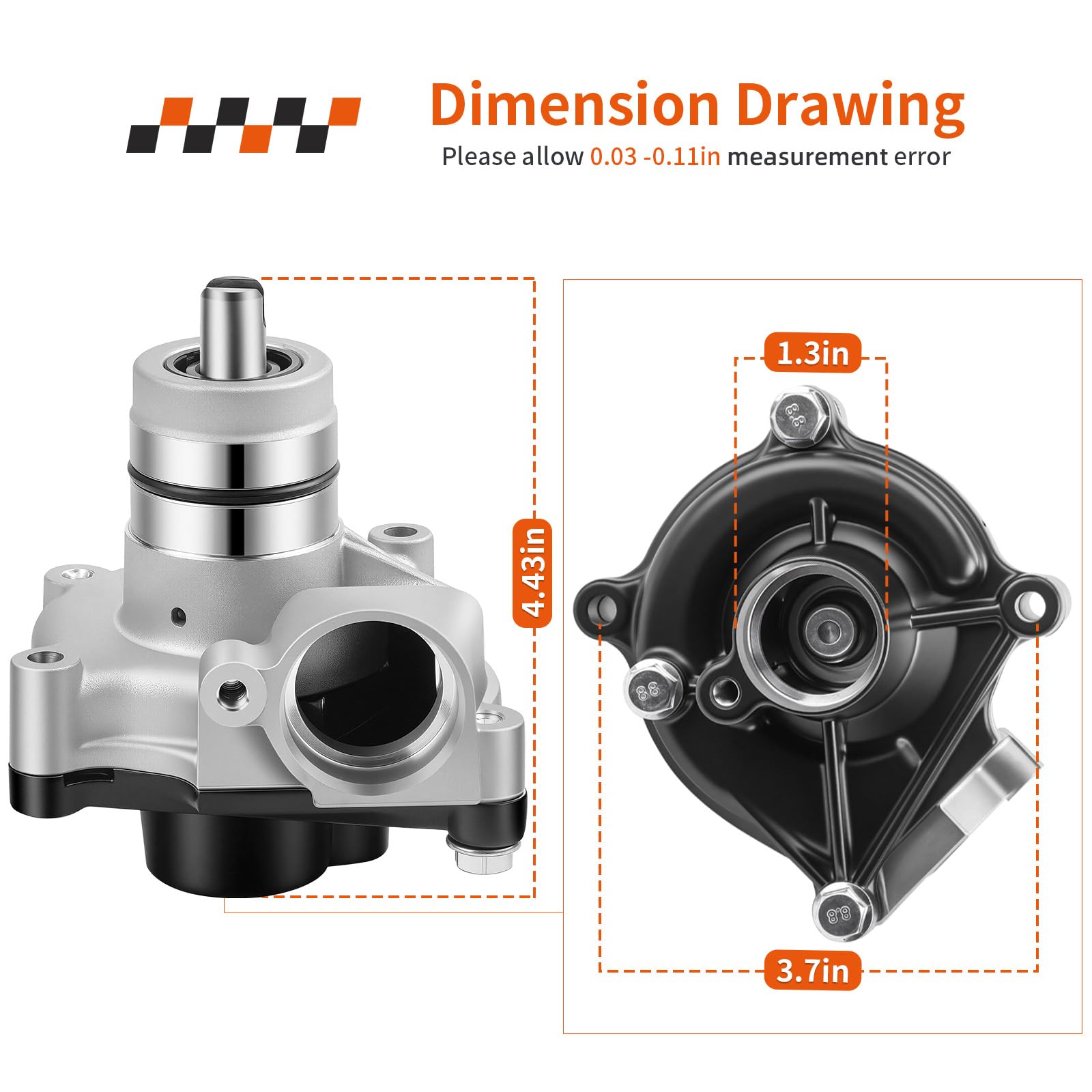 Amazon.com: Water Pump Assembly For Kawasaki ZX1000 ZX1100 ZRX1100