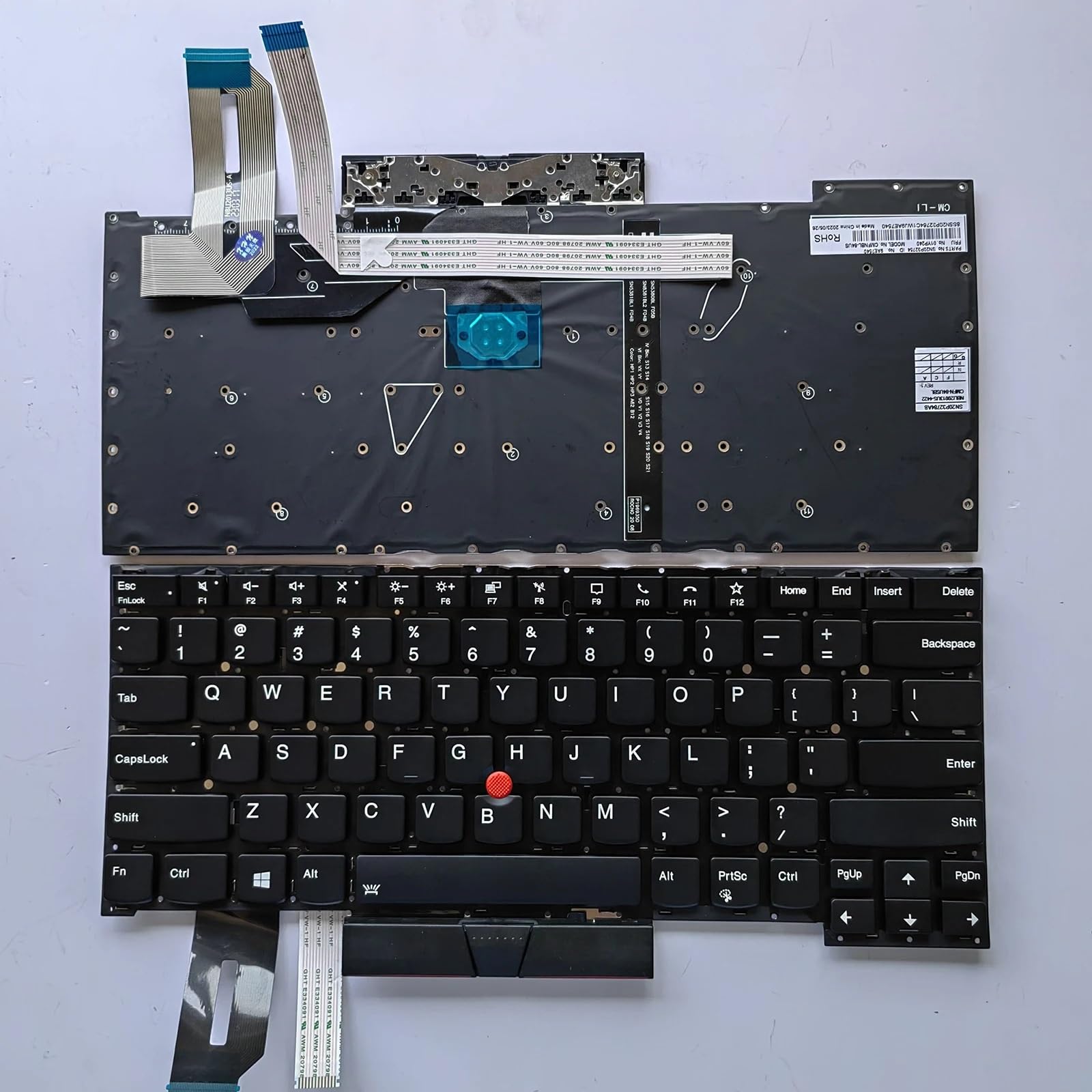 Clavier ThinkPad 20T0 20T1 pour travailler dans le noir