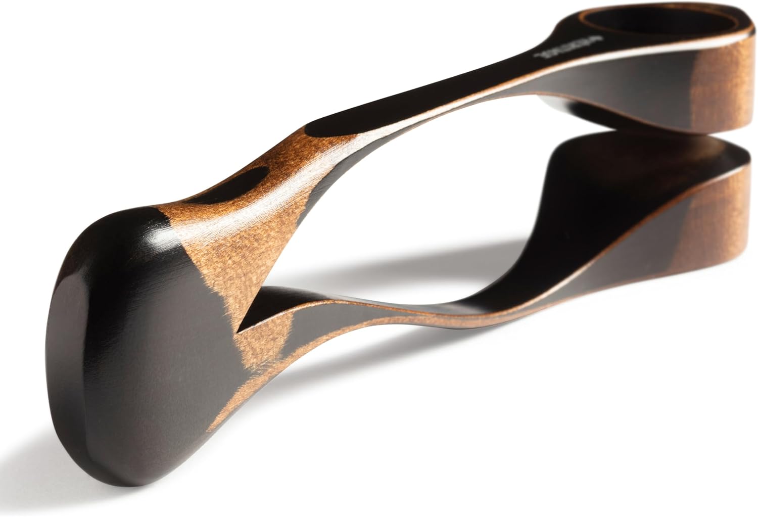 Heritage Musical Spoons Percussion Instrument, Handmade Canadian Maplewood, Great Gift for All Ages With Any Music Experience, Large, Black