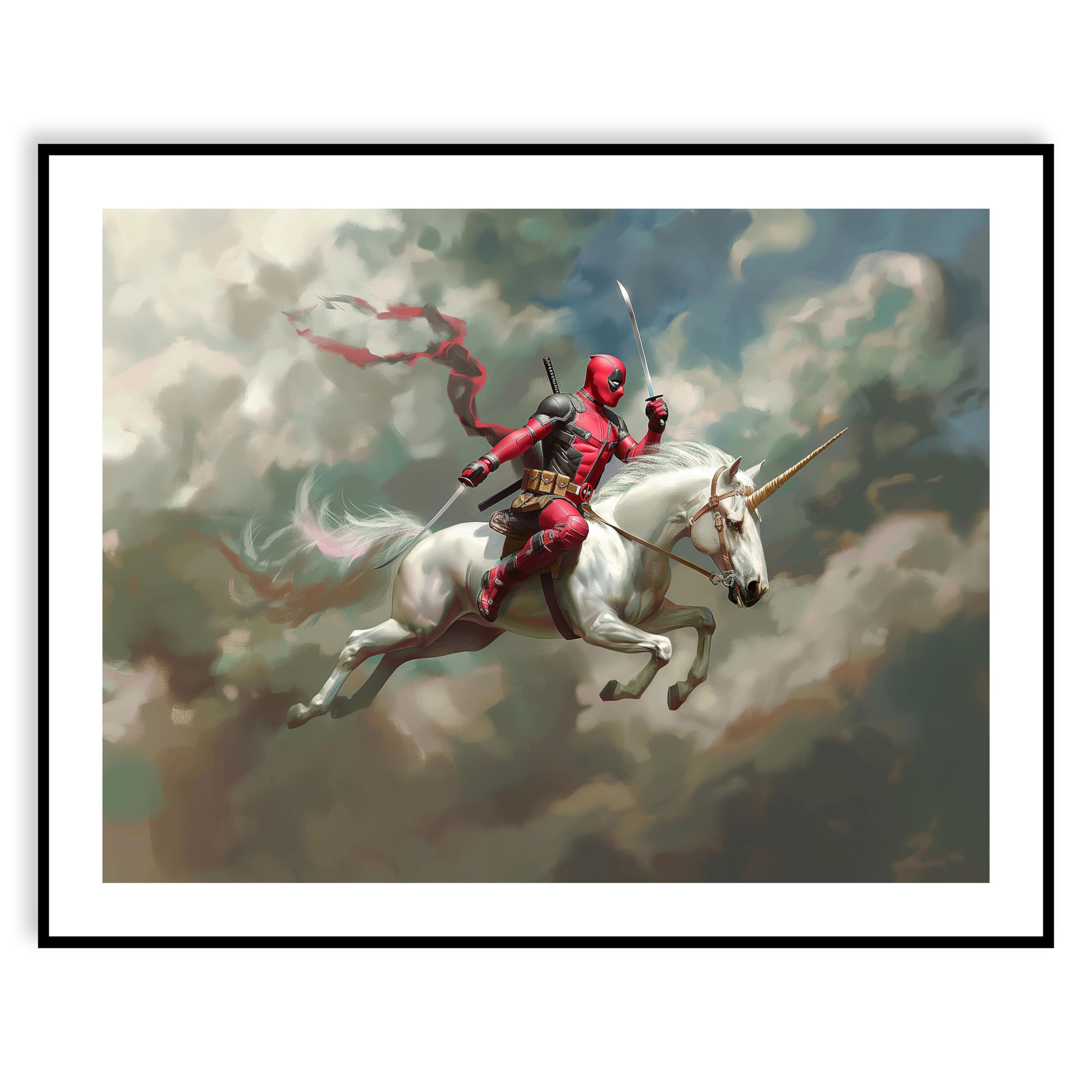 Deadpool Riding a Unicorn: The Ultimate Aesthetic Art Review