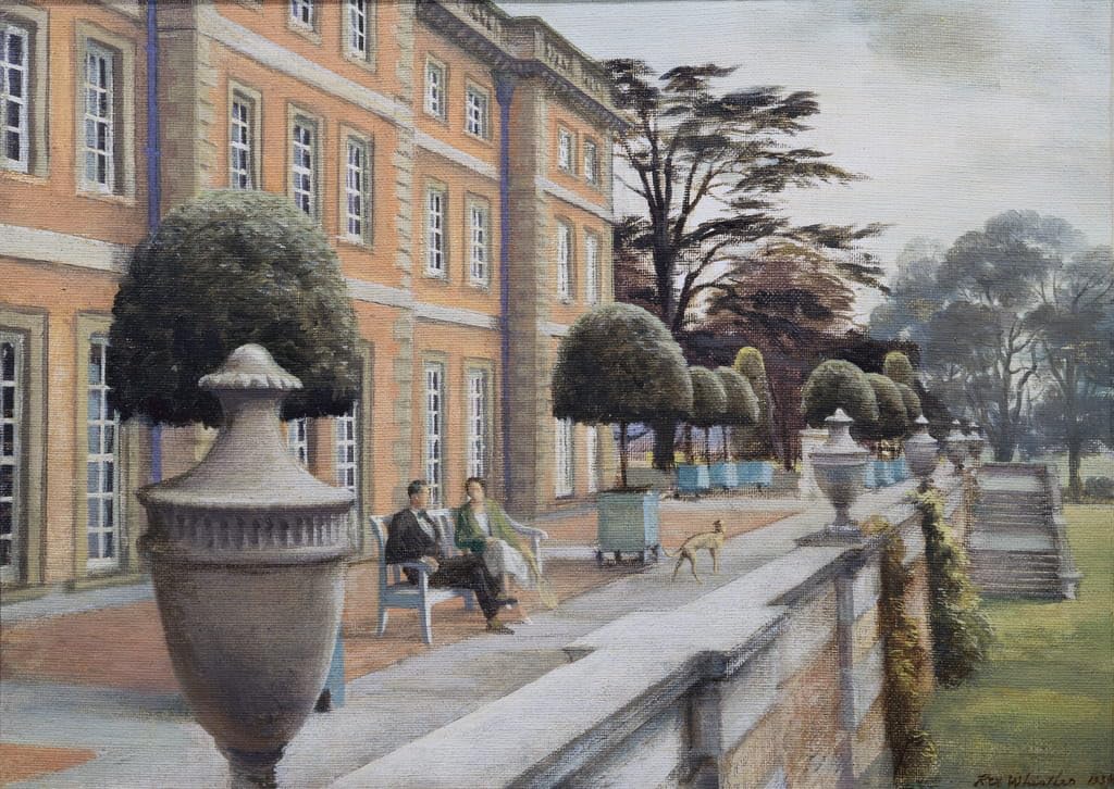Affiche impression toile de Rex Whistler peinture murale haut de gamme