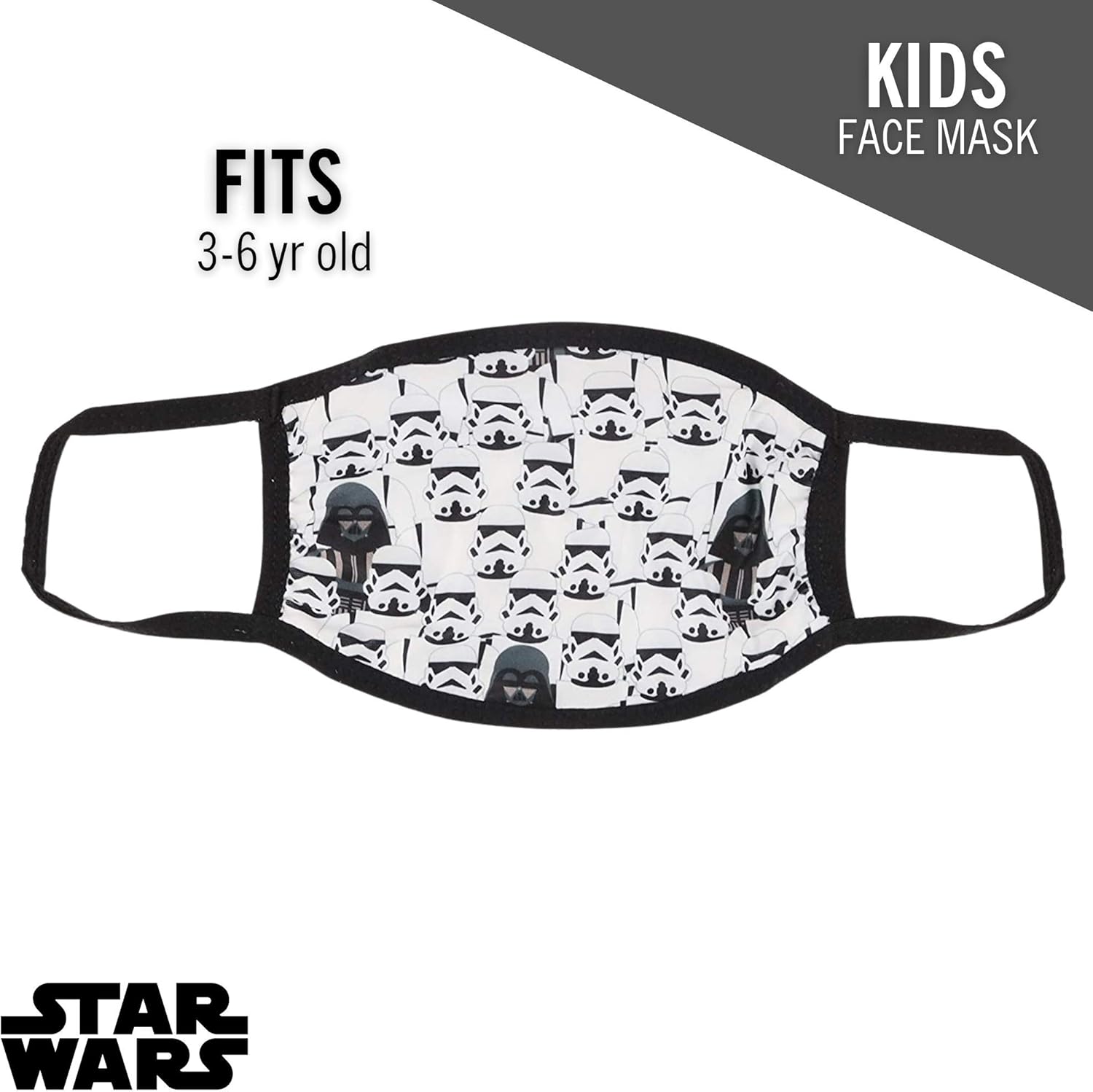 Miniatura 3 de Concept One Star Wars AO - Máscara facial de tela con licencia oficial lavable para niños