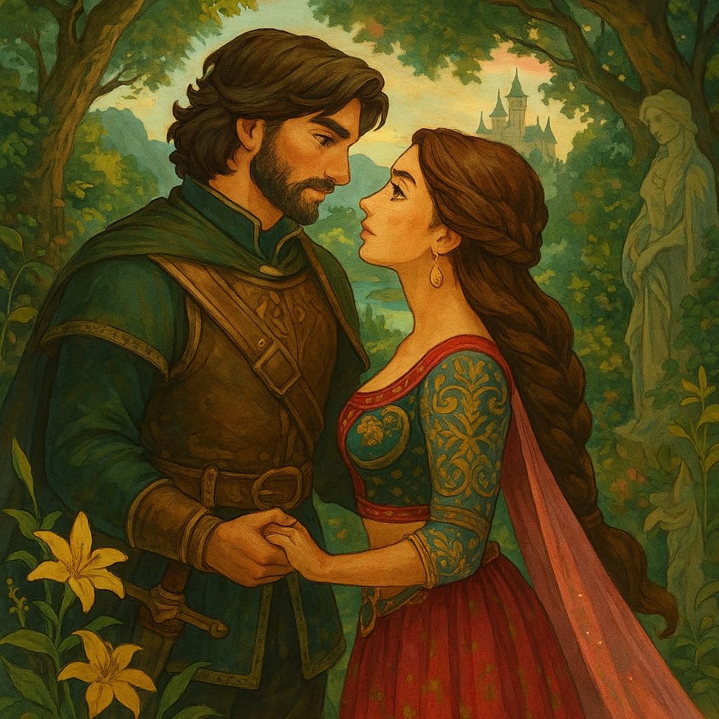 Fairy Tale Style Frame - Personalized Enchanted Artwork