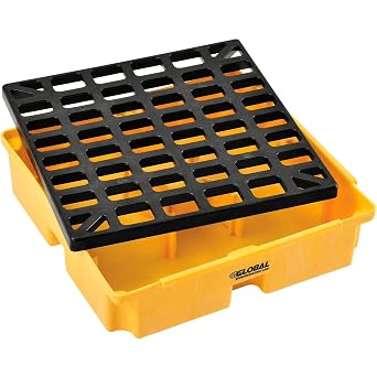 Global Industrial Low Profile Spill Containment Modular Platform, 1 Drum