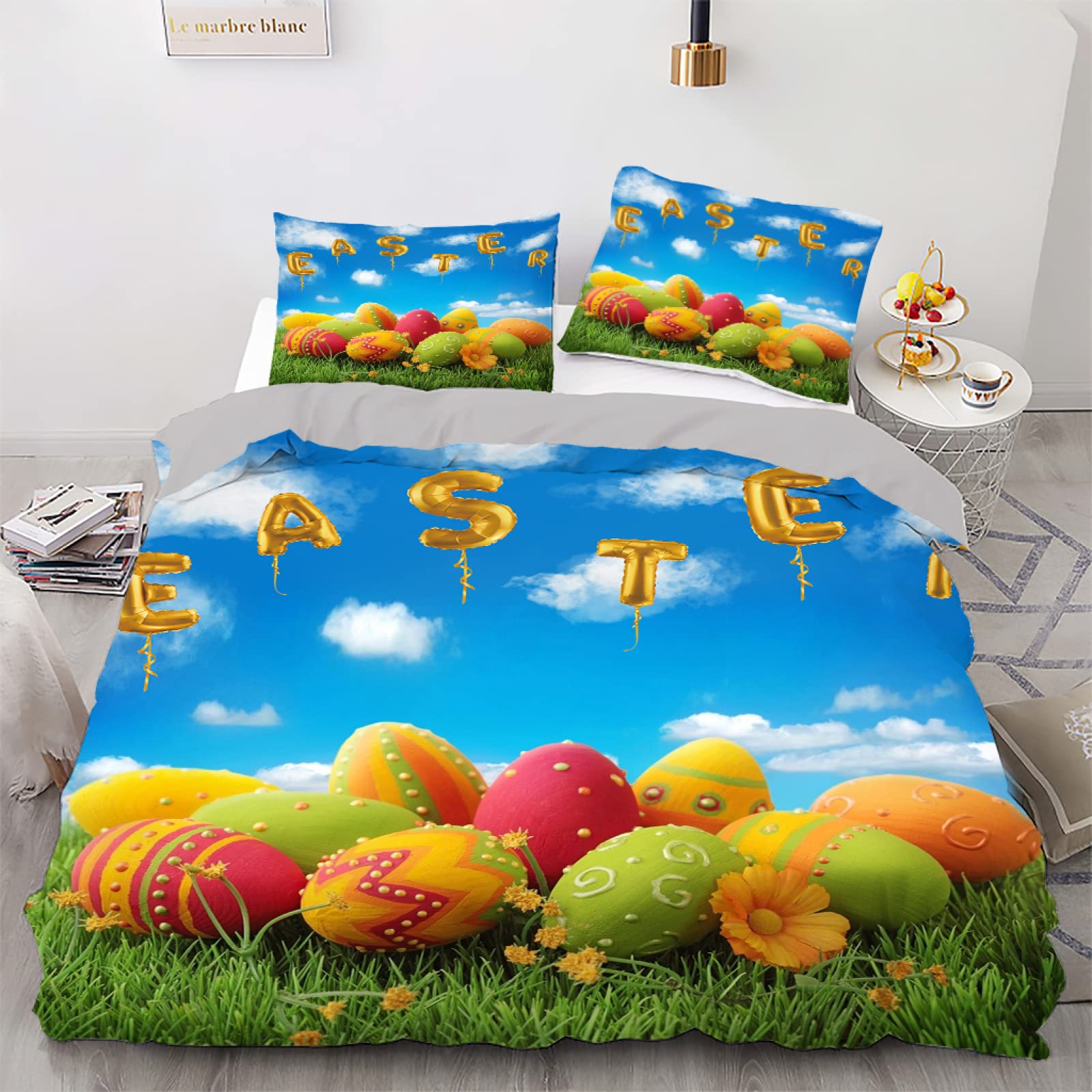 Housse de couette 140x200 fermeture éclair pour simplifier le lit des enfants