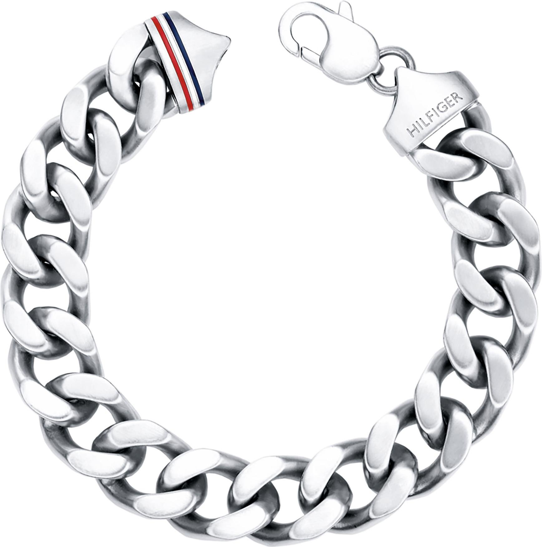 Tommy Hilfiger Jewelry Men's Stainless Steel Chain Bracelet - 2700261