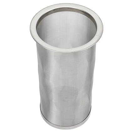 Ubersweet Cold Brew Coffee Filter, Cylindrical Coffee Filter Food Grade Durable Non Toxic Sturdy Leakage Proof for Milk Tea (8 * 15cm)