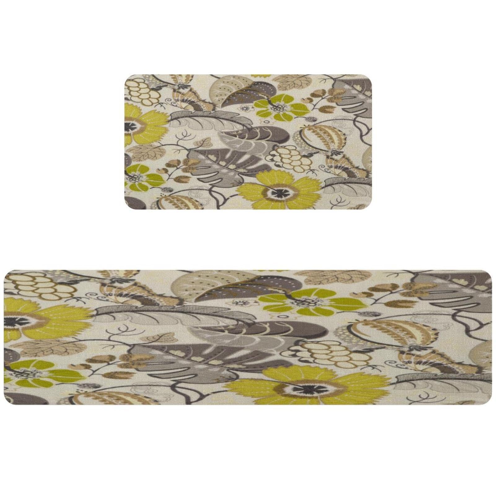 Alfombrilla de cocina lavable alfombra de cocina absorbente VAPOKF bordada