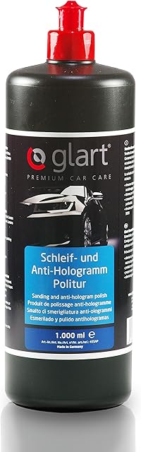 Glart 45SAP Polishing and Anti-Hologram Car and Paintwork Polish, 1,000 ml