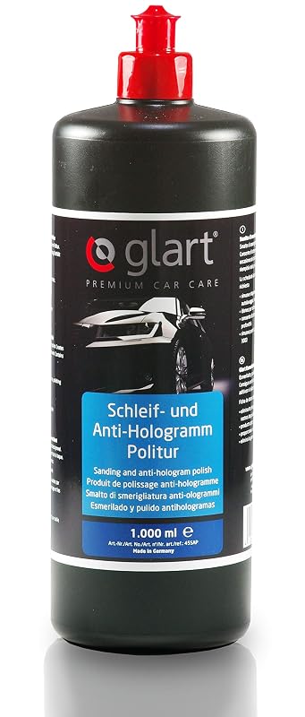 Glart 45SAP Polidor Automotivo para Cromo e Metal com Ação Anti-Hologramas, 1.000 mL