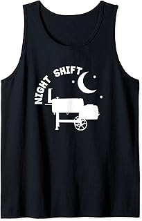 Funny BBQ Pit Grilling Offset Smoker Meat Smoking Gift Idea Camiseta sin Mangas