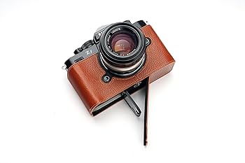 Amazon | TP Original ハンドメイド 本革 ハーフカメラケース
