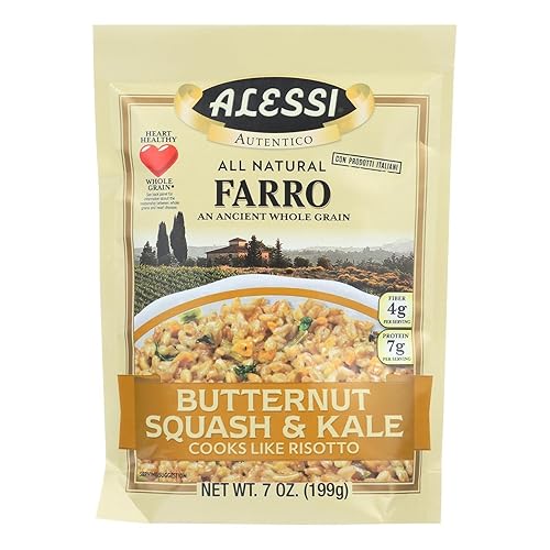 Alessi Farro de calabaza y col rizada, 7 onzas (paquete de 1)