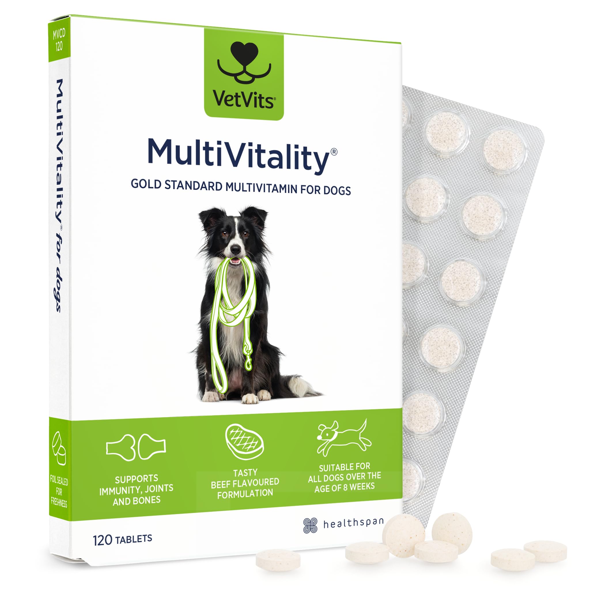 Vetvits Multivitamin for Dogs (120 Tablets)
