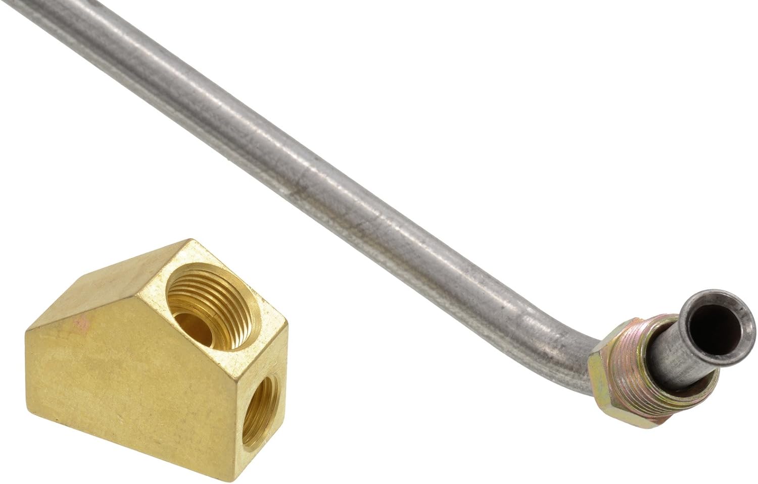 Corvette Fuel Line Pump to Carburetor w/Y Block