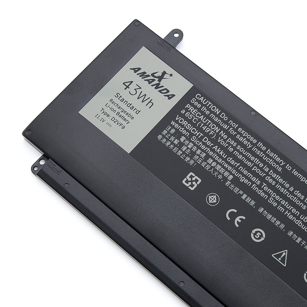 A AMANDA New D2VF9 Battery Compatible with Dell Inspiron 15 7547 7548 0PXR51 PXR51 11.1V 43WH