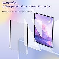 Vista 4 de MoKo Protector de pantalla magnético de papel para iPad Air de 5ª/4ª generación (2022/2020) / iPad Pro de 11 pulgadas (2022/2021/2020/2018)