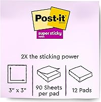 Vista 4 de Notas autoadhesivas Sticky Notes de Post-it, Bora Bora Collection