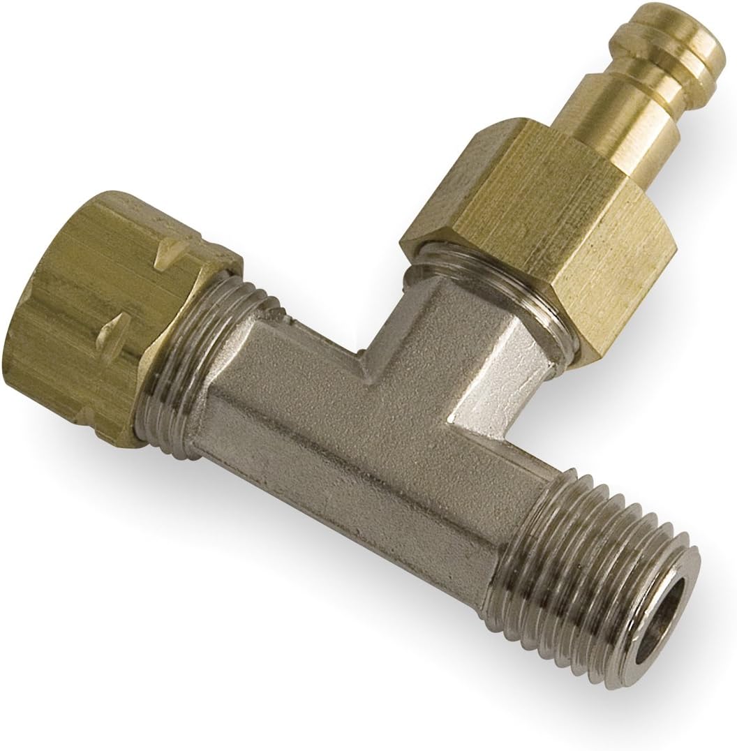 Bleeder Tee Vertical 3/8" Tube (2)