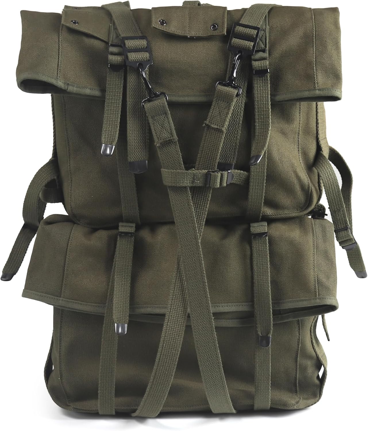 ANQIAO US 782 Version WW2 M1941 Haversack 2nd Green