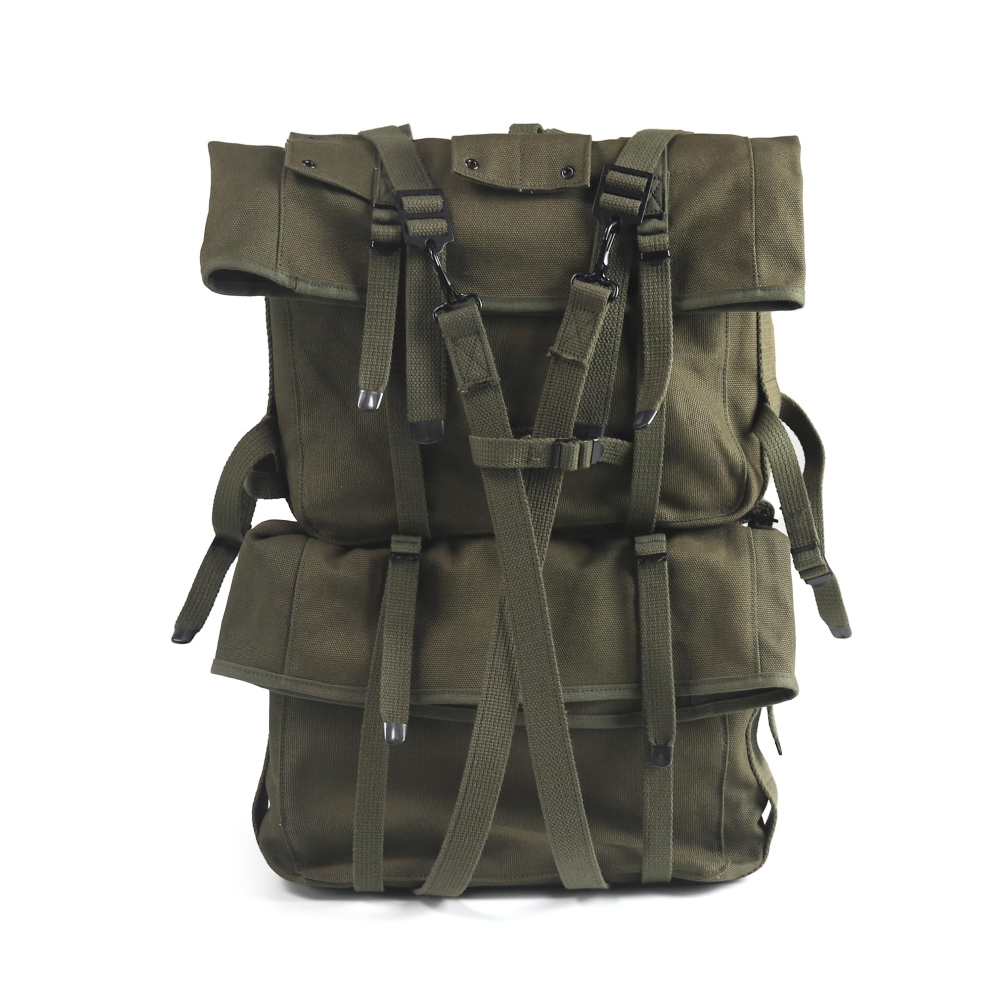 ANQIAO US 782 Version WW2 M1941 Haversack 2nd Green