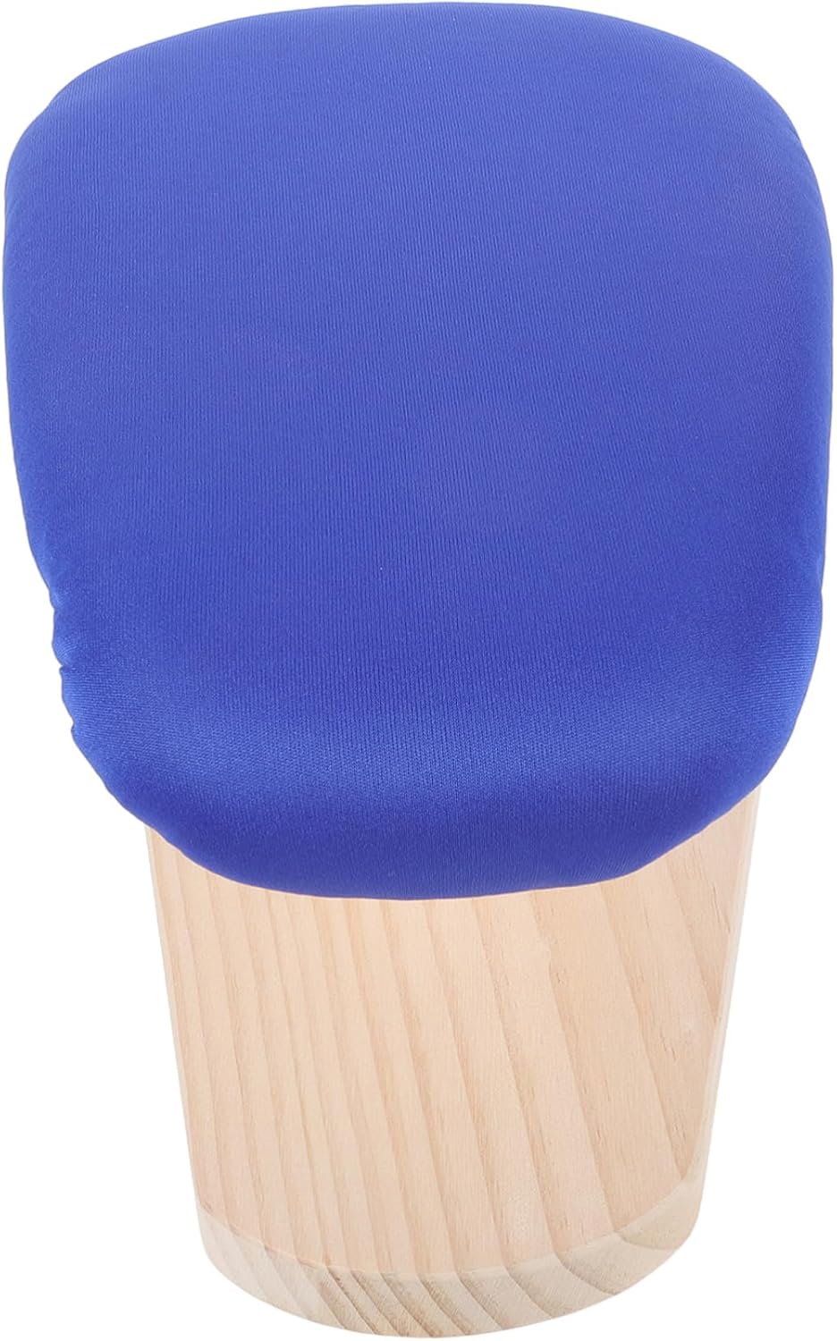 Uonlytech Practical Ironing Board Pad with Non-Slip Stable Base Heat-Resistant Cloth Cover with Elastic Edge for Tight Fit Lightweight Wooden Ironing Stool Sleeve for Home Laundry Use