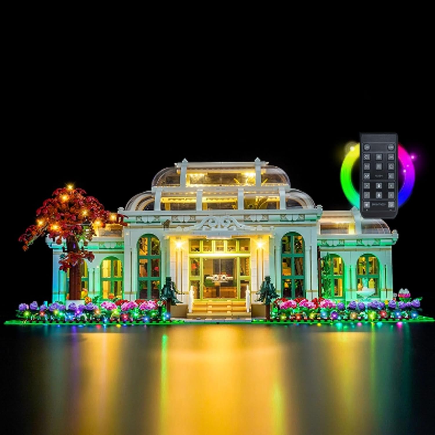 LED Lighting Kit Compatible with Lego 21353 Botanical Garden Series LED Light Set (Model Kit Not Included - Lighting Components Only) (Remote Control Style)