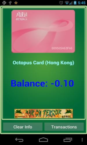 Octopus Card Manager Free