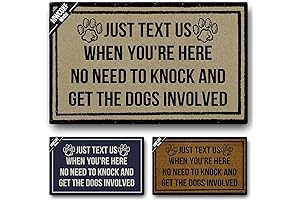 Funny Door Mat Non-Slip Back Rubber Entry Way Doormat