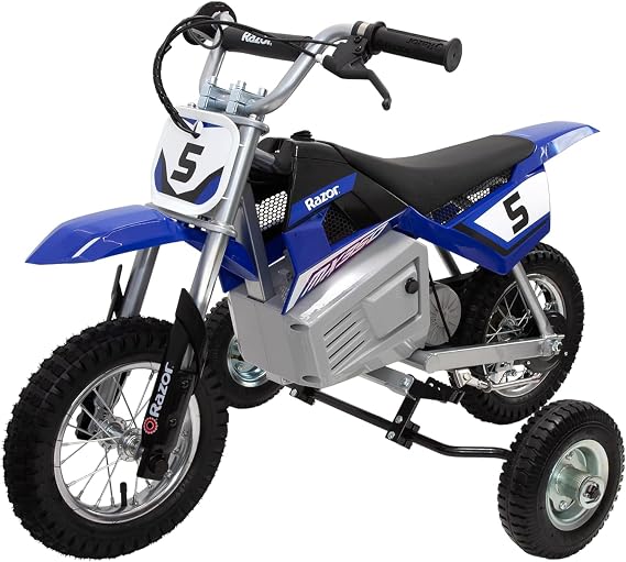 Hardline Products Adjustable Height Training Wheels for Razor MX 125, MX350, MX400, MX450, SX500, MX650 Electric Motorcycle