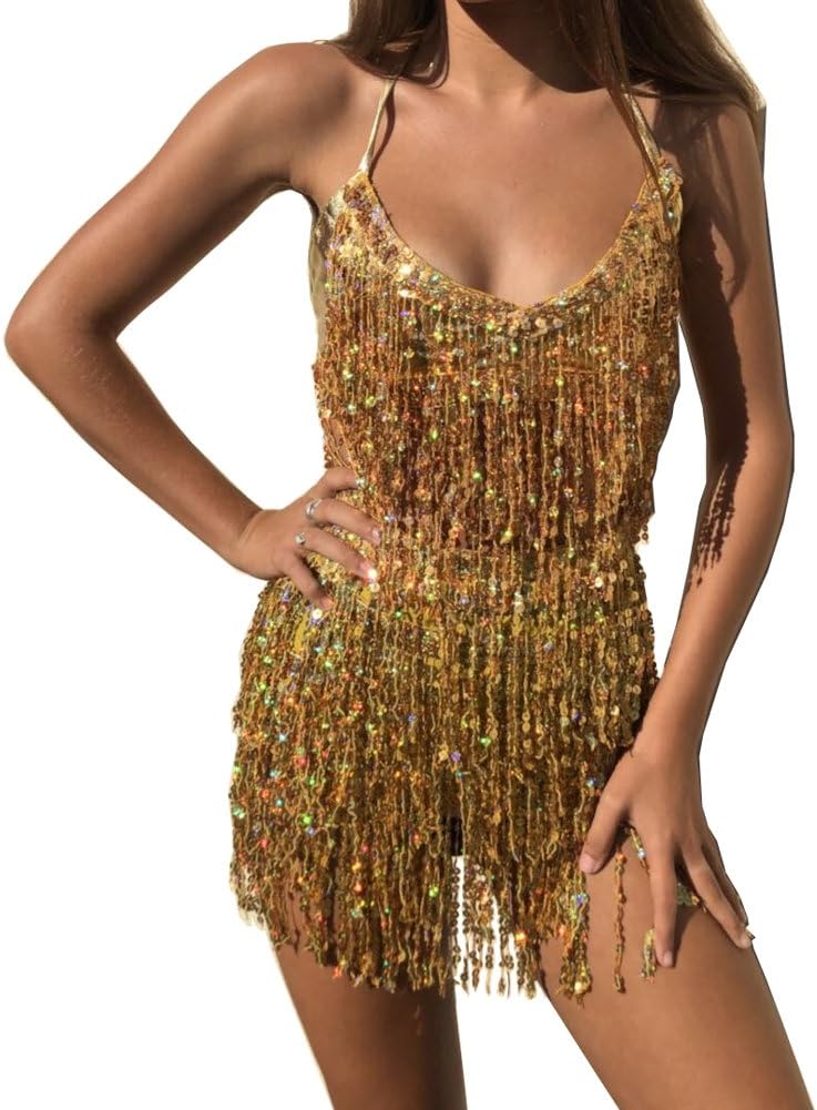 MUNAFIE Electric Music Festival Clothing for Women Carnival Halloween and Cosplay Cheerleader Costume for Women - Image 9