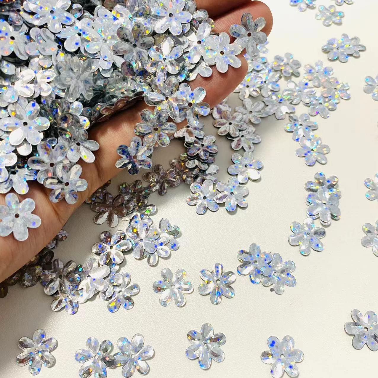 Plum Garden-Flower Confetti -Blue