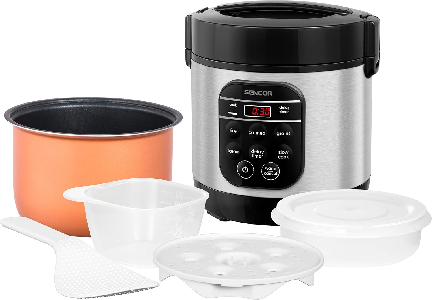 SENCOR SRM 0650SS Multifunctional Rice Cooker Instruction Manual