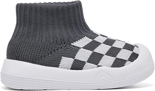 Miniatura 5 de Eashi Zapatos antideslizantes para niños y niñas, transpirables, cálidos, elásticos, con suela de memoria, para proteger los dedos de los pies,