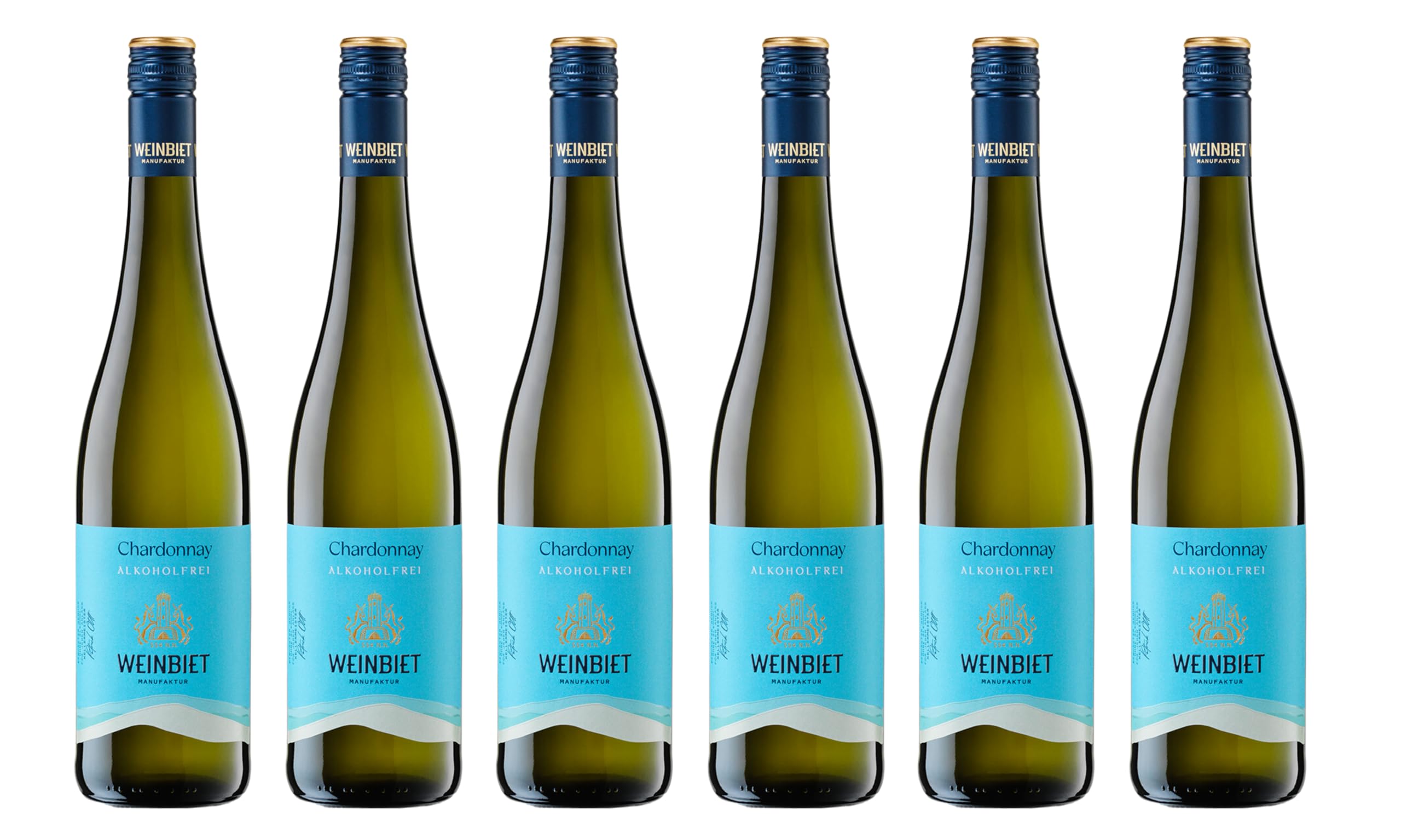 Weinbiet Manufaktur Chardonnay alkoholfrei (6 x 0,75l)