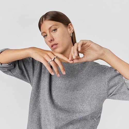 Miniatura 4 de Anillo TOUS Icon Mesh de plata 925 con perla blanca de agua dulce de 0256  0276 in