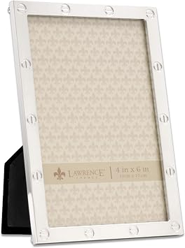 Lawrence Frames Metal Frame, Elegance, Silver, 4x6