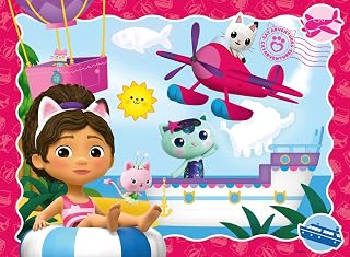 Ravensburger Gabby's Dollhouse 100 Piece XXL Jigsaw Puzzle for Kids - Screen-Free Activity Boosts Concentration and Focus